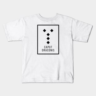 Caput Draconis Geomantic Figure Kids T-Shirt